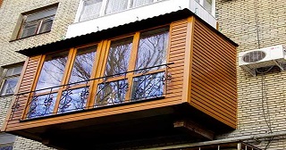 Внешняя отделка балкона Кизляр цена от 1017 руб. м/2.