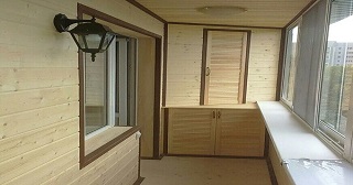 Отделка балкона под ключ Кизляр, цена от 5696 руб.